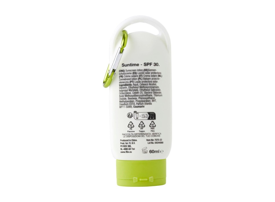 Crema solare Suntime | SPF 30 | 60 ml