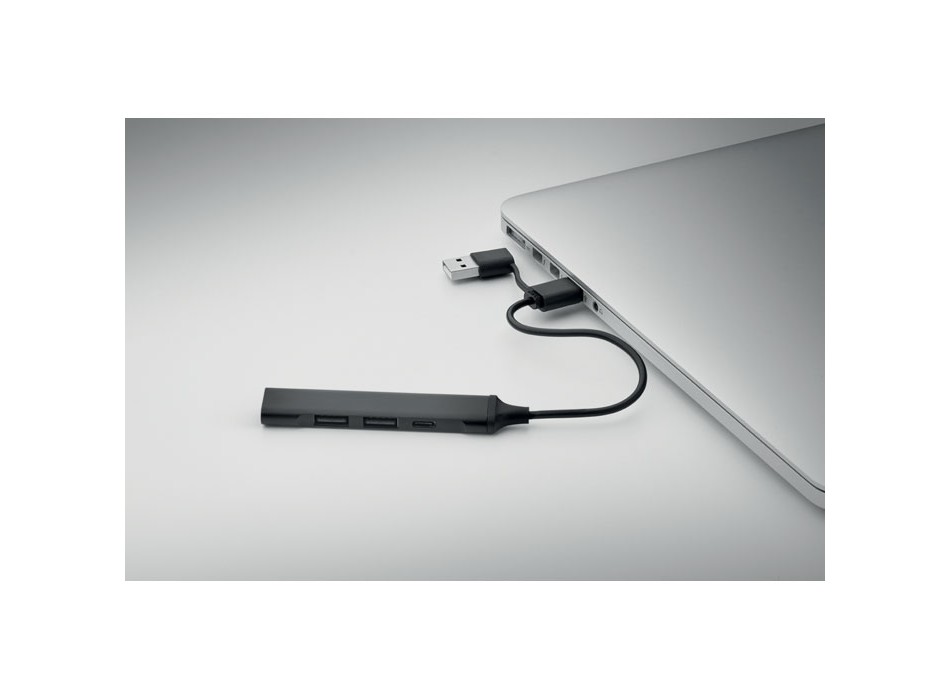 CURRENT - Hub USB a 4 porte 19 cm