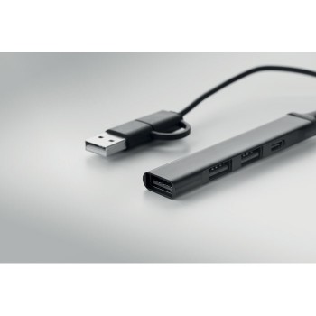 CURRENT - Hub USB a 4 porte 19 cm