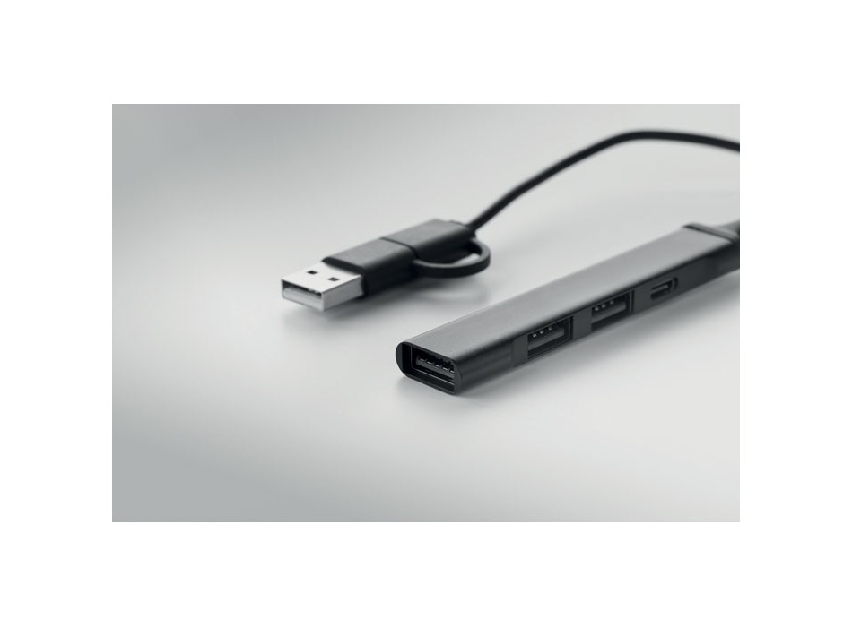 CURRENT - Hub USB a 4 porte 19 cm