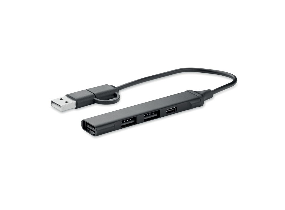 CURRENT - Hub USB a 4 porte 19 cm