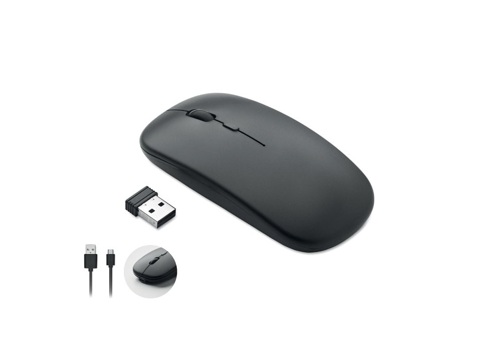CURVY C - Mouse wireless ricaricabile