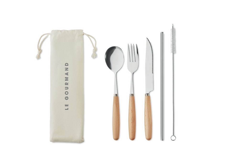 CUSTA SET - Set di posate in acciaio inox