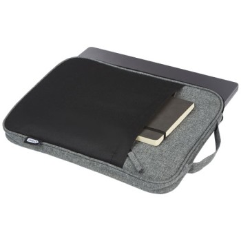 Custodia bicolore per portatile da 14" in materiale riciclato certificato GRS Reclaim 2,5L