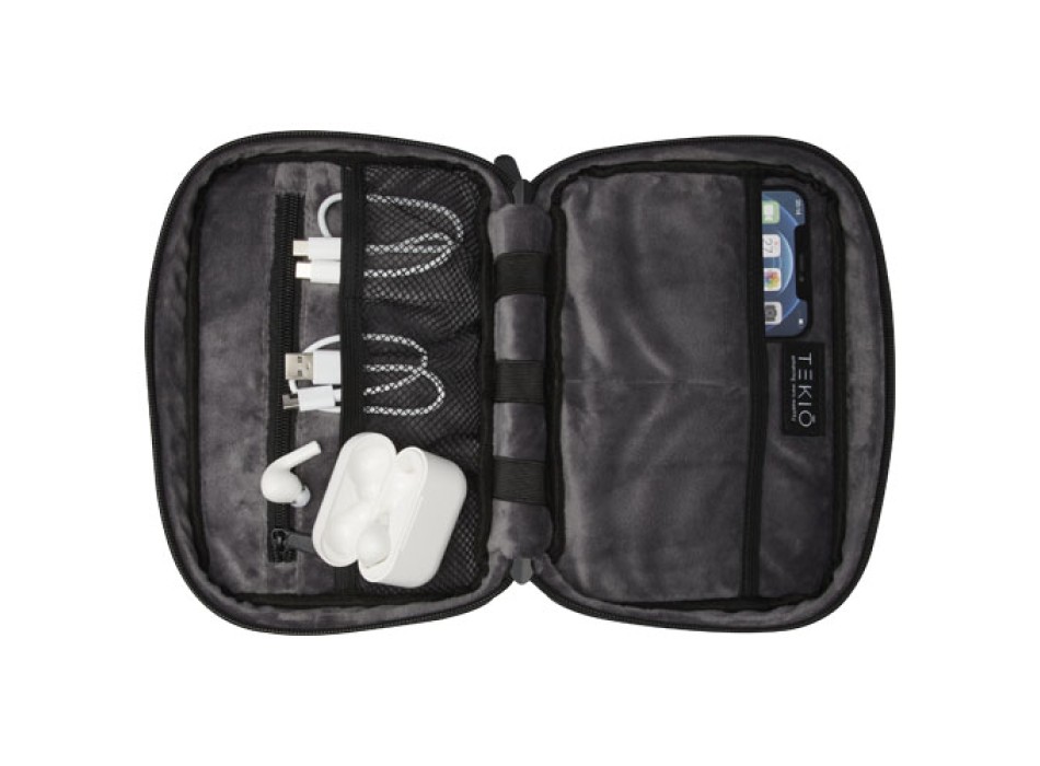 Custodia organizer in materiale riciclato certificato GRS Rise  