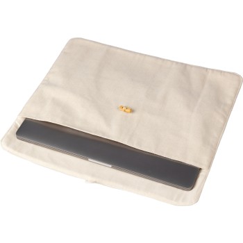 Custodia per laptop da 15 pollici in cotone da 220 g/m² Dirk
