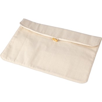 Custodia per laptop da 15 pollici in cotone da 220 g/m² Dirk