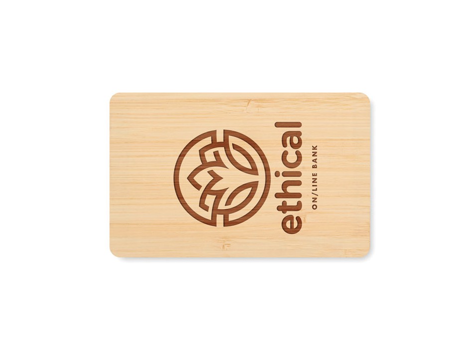 CUSTOS + - Scheda RFID in bamboo