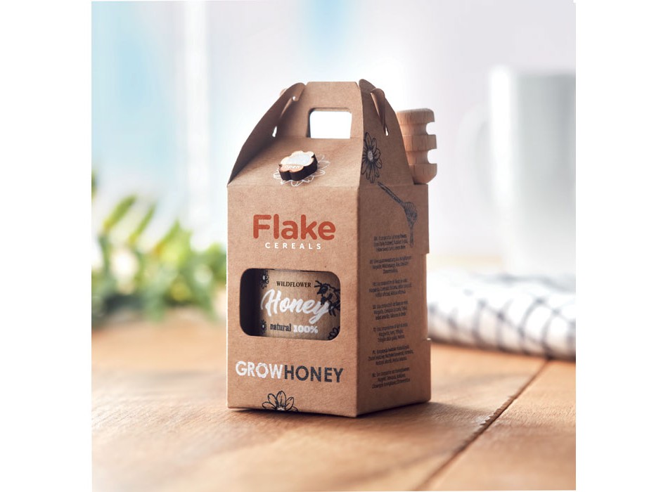 DAUBER - Set vasetto di miele millefiori