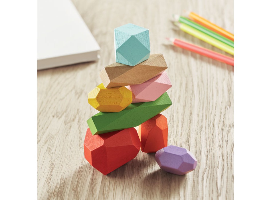 DOLMEN - Set 8 rocce impilabili