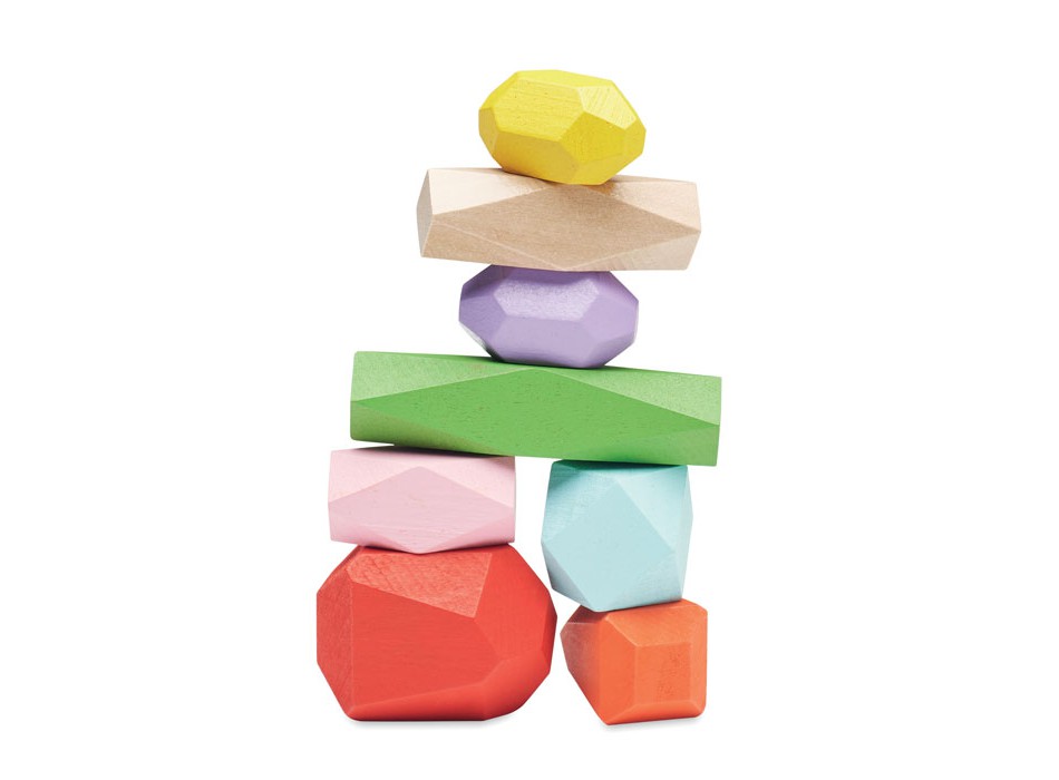 DOLMEN - Set 8 rocce impilabili