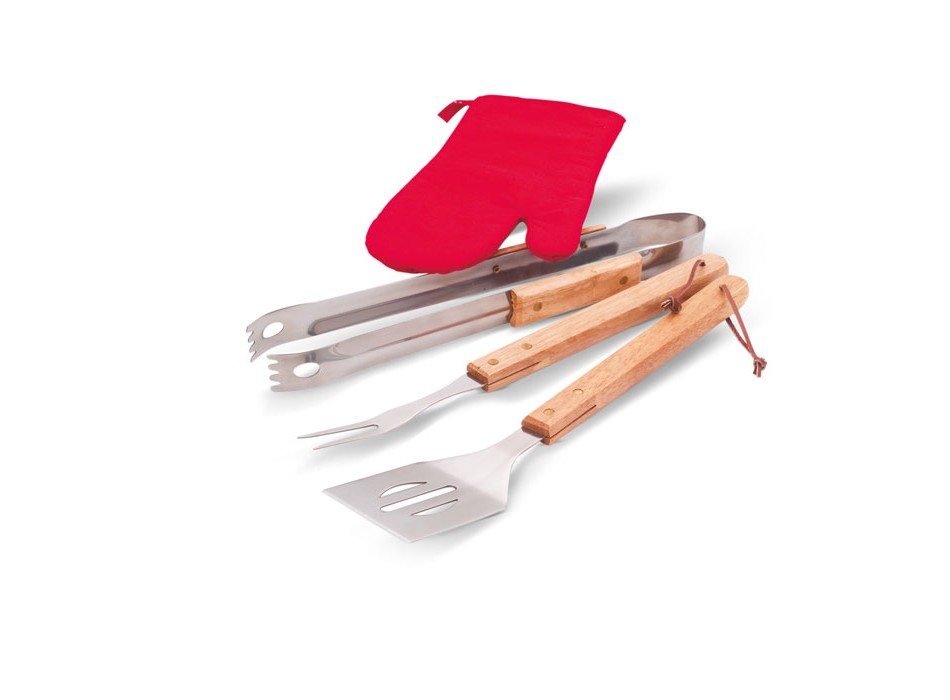 DONAU EAST - Grembiule con 3 utensili