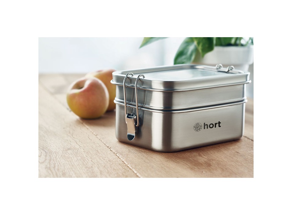 DOUBLE CHAN - Portapranzo in acciaio inox