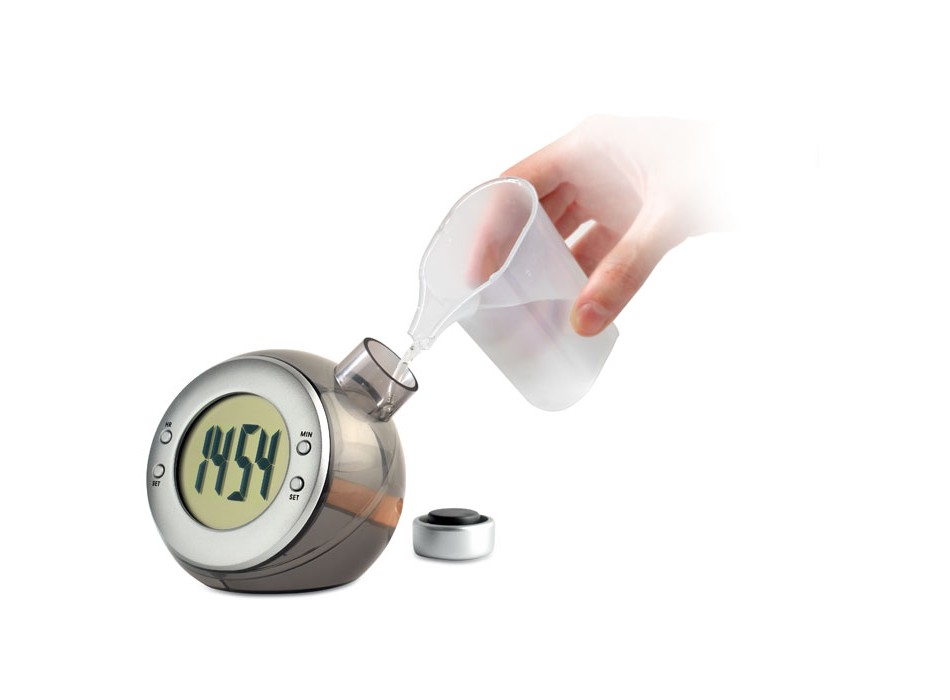 DROPPY - Orologio da tavolo ad acqua