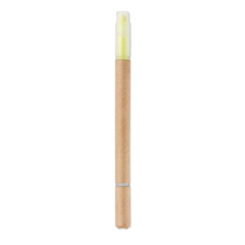 DUO PAPER - 2 in 1 penna ed evidenziatore