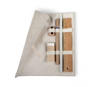 ECOSET - Set in astuccio cotone e juta