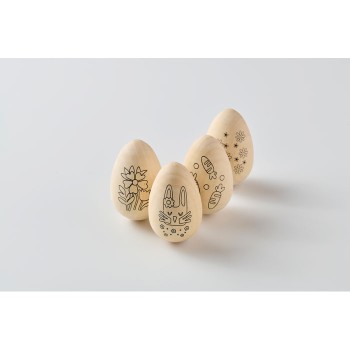 EISET - Set per dipingere le uova in legno