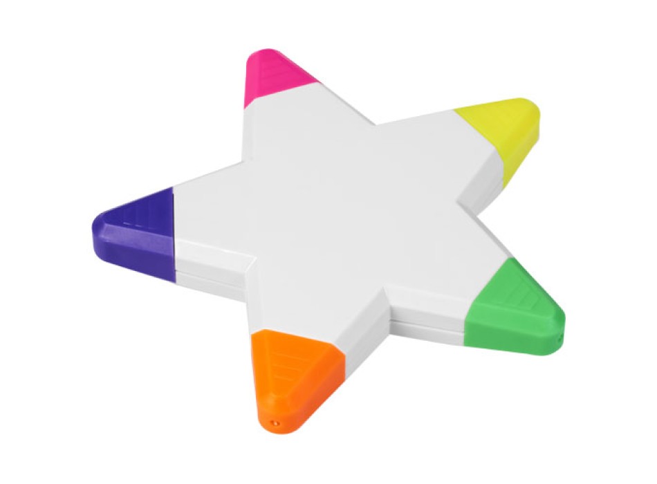 Evidenziatore a forma di stella Solvig