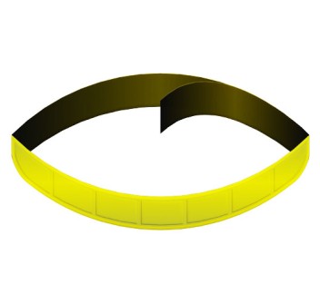 Fascia catarifrangente in PVC per animali domestici da 40 cm RFX™ 