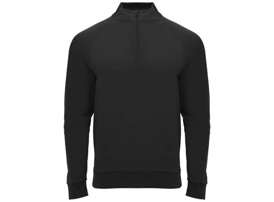 Felpa a maniche lunghe con zip a un quarto unisex da 200 g/m² Epiro