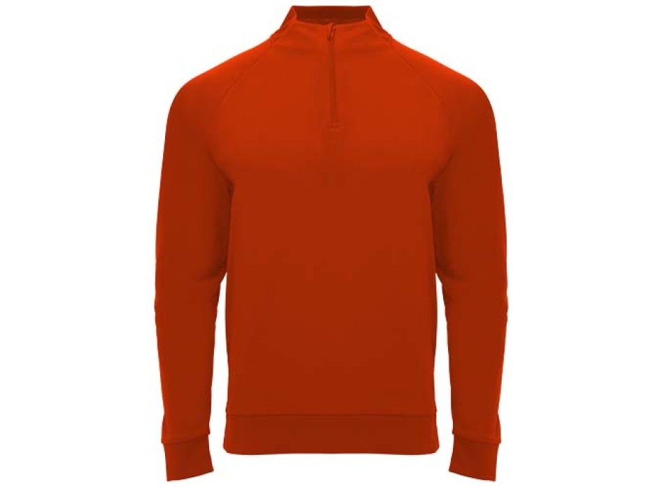 Felpa a maniche lunghe con zip a un quarto unisex da 200 g/m² Epiro