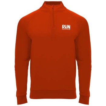 Felpa a maniche lunghe con zip a un quarto unisex da 200 g/m² Epiro