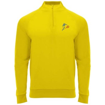 Felpa a maniche lunghe con zip a un quarto unisex da 200 g/m² Epiro