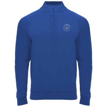 Felpa a maniche lunghe con zip a un quarto unisex da 200 g/m² Epiro