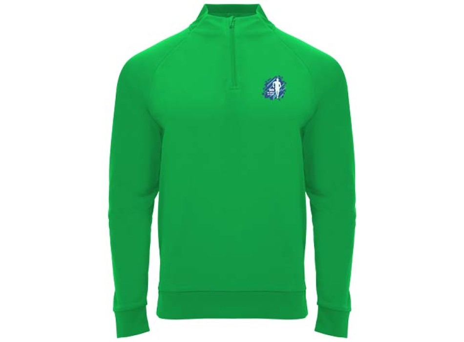 Felpa a maniche lunghe con zip a un quarto unisex da 200 g/m² Epiro