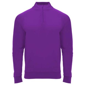 Felpa a maniche lunghe con zip a un quarto unisex da 200 g/m² Epiro