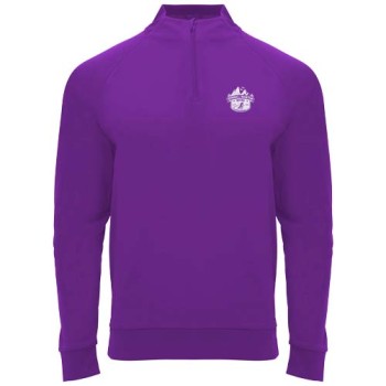 Felpa a maniche lunghe con zip a un quarto unisex da 200 g/m² Epiro