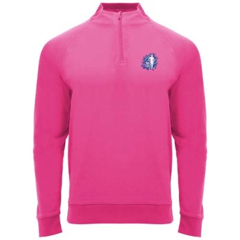 Felpa a maniche lunghe con zip a un quarto unisex da 200 g/m² Epiro