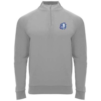 Felpa a maniche lunghe con zip a un quarto unisex da 200 g/m² Epiro