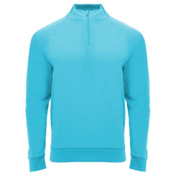 Felpa a maniche lunghe con zip a un quarto unisex da 200 g/m² Epiro