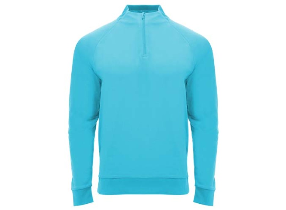 Felpa a maniche lunghe con zip a un quarto unisex da 200 g/m² Epiro