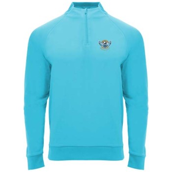 Felpa a maniche lunghe con zip a un quarto unisex da 200 g/m² Epiro