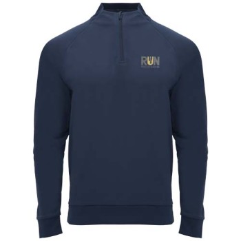 Felpa a maniche lunghe con zip a un quarto unisex da 200 g/m² Epiro