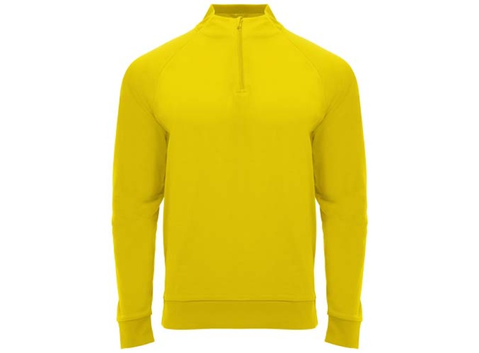 Felpa a maniche lunghe con zip a un quarto unisex da 200 g/m² Epiro