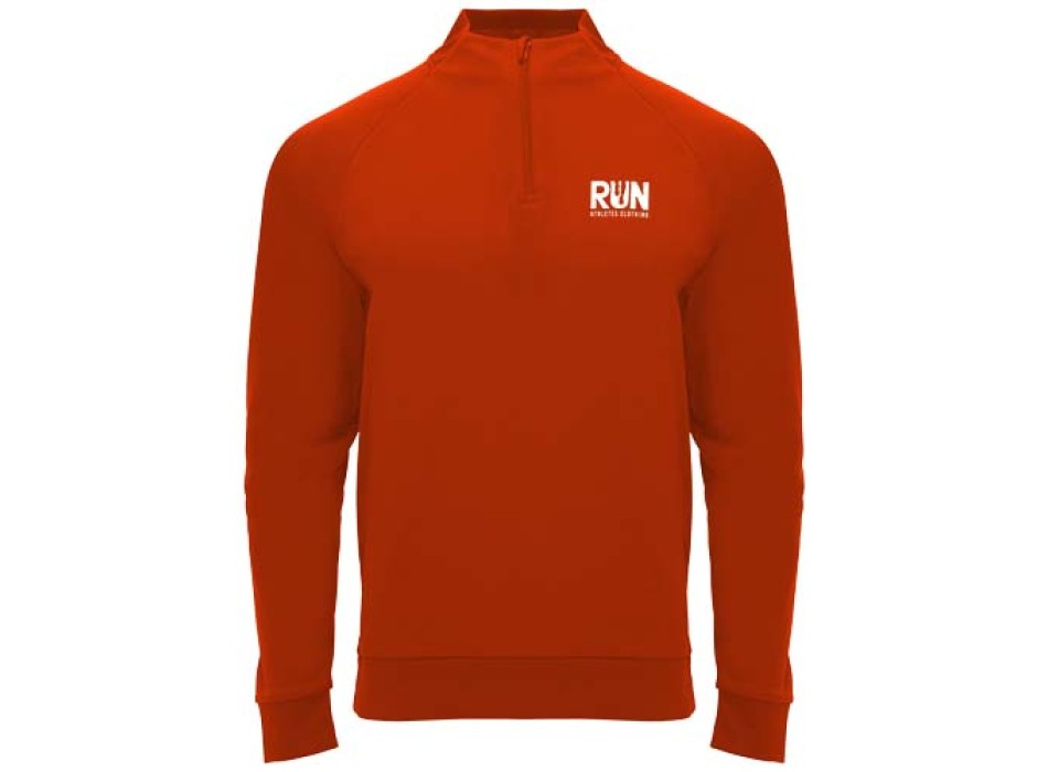 Felpa a maniche lunghe con zip a un quarto unisex Epiro