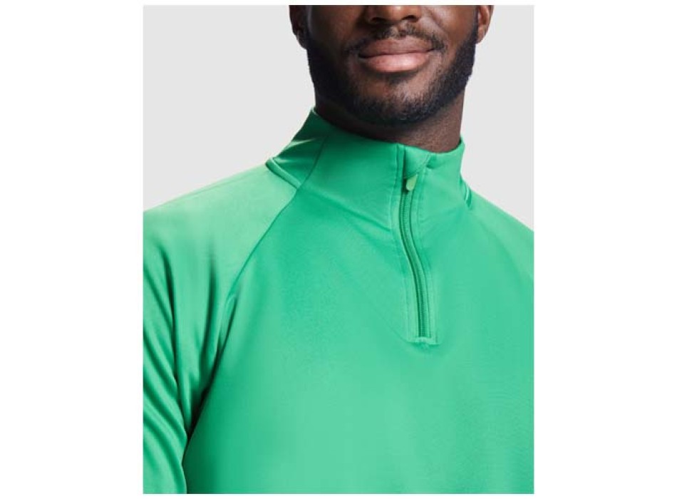 Felpa a maniche lunghe con zip a un quarto unisex Epiro