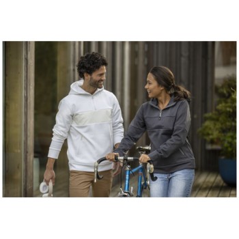 Felpa anorak con cappuccio da uomo a mezza zip Sayan