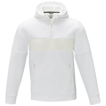 Felpa anorak con cappuccio da uomo a mezza zip Sayan
