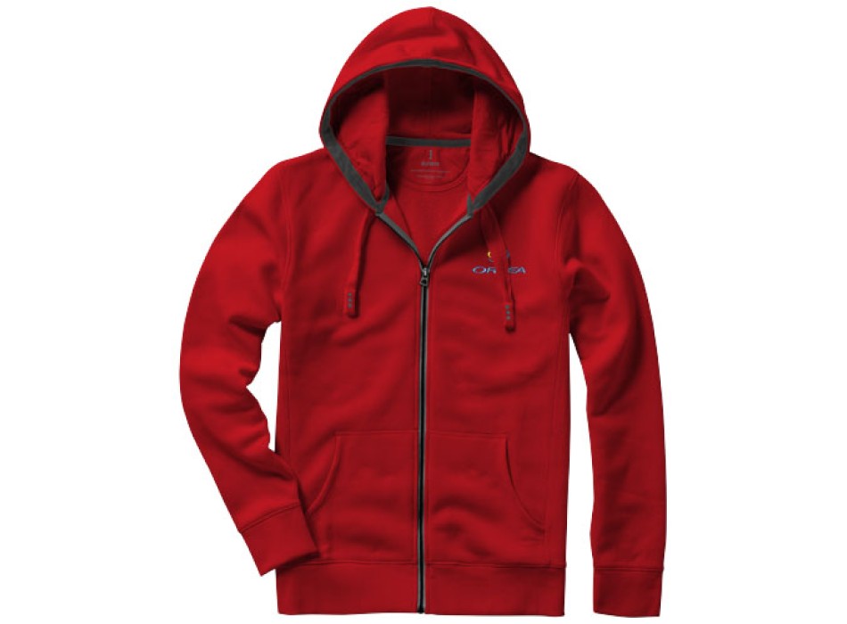 Felpa con cappuccio e cerniera da unisex da 300 g/m² Arora