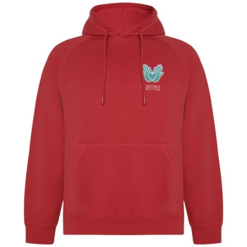 Felpa con cappuccio unisex in cotone biologico Vinson
