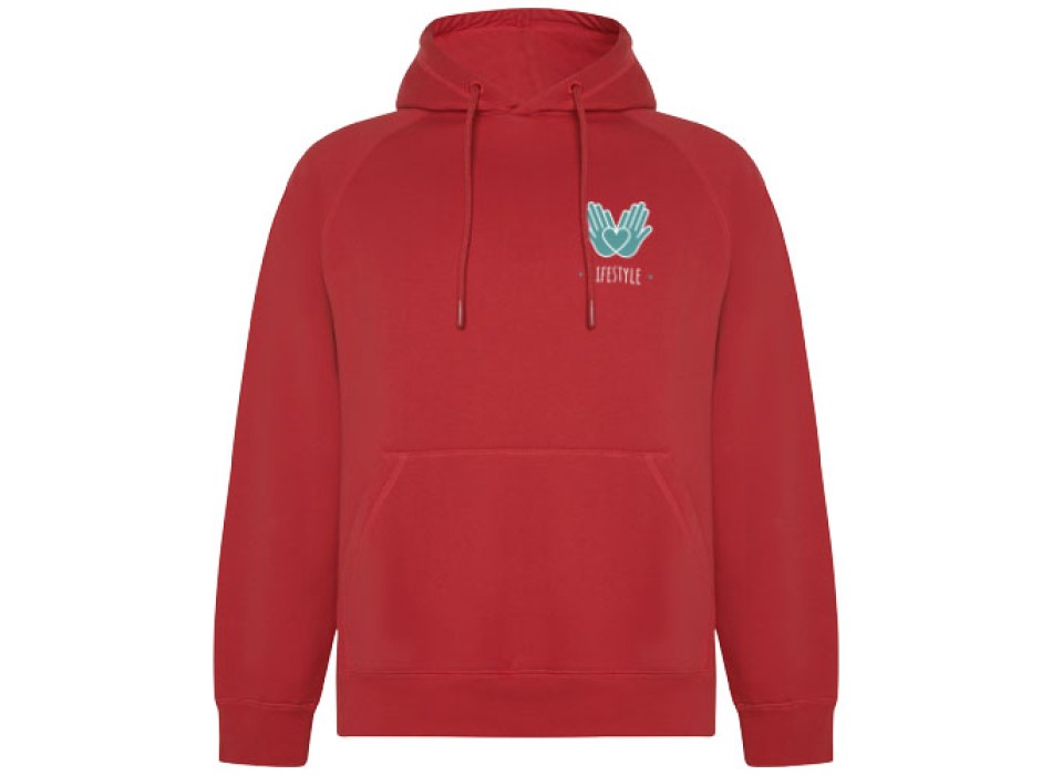 Felpa con cappuccio unisex in cotone biologico Vinson