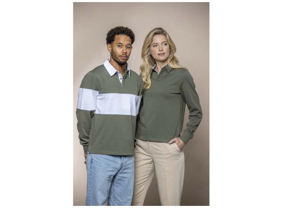 Felpa polo da rugby unisex Clyde 