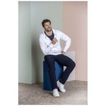 Felpa Ruby da uomo con cappuccio e full zip in tessuto organico riciclato