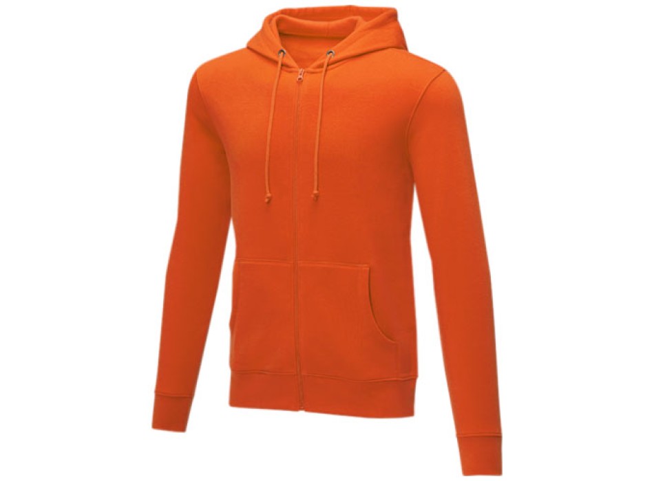 Felpa Theron con cappuccio full zip da uomo