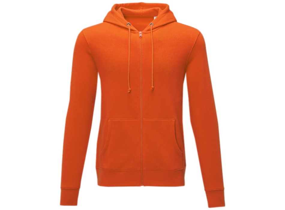 Felpa Theron con cappuccio full zip da uomo