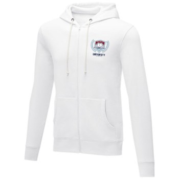 Felpa Theron con cappuccio full zip da uomo